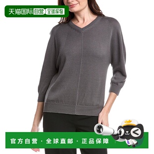 York Silk 148 Sweate Sleeve New Blouson 自营Lafayette Neck