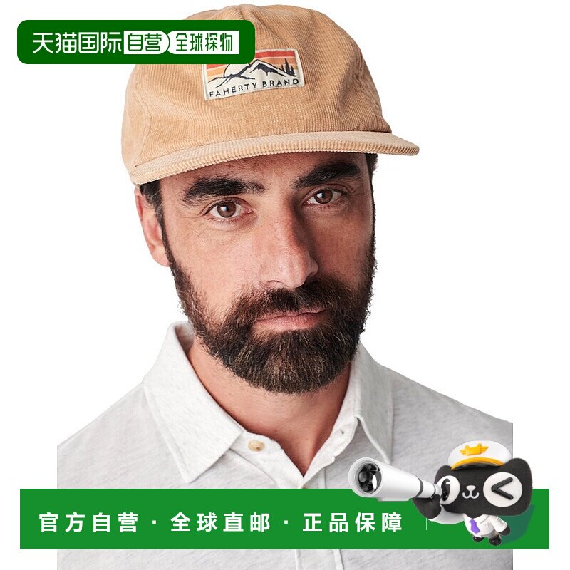自营 Faherty Corduroy 山帽 美国奥莱直发帽子鸭舌帽