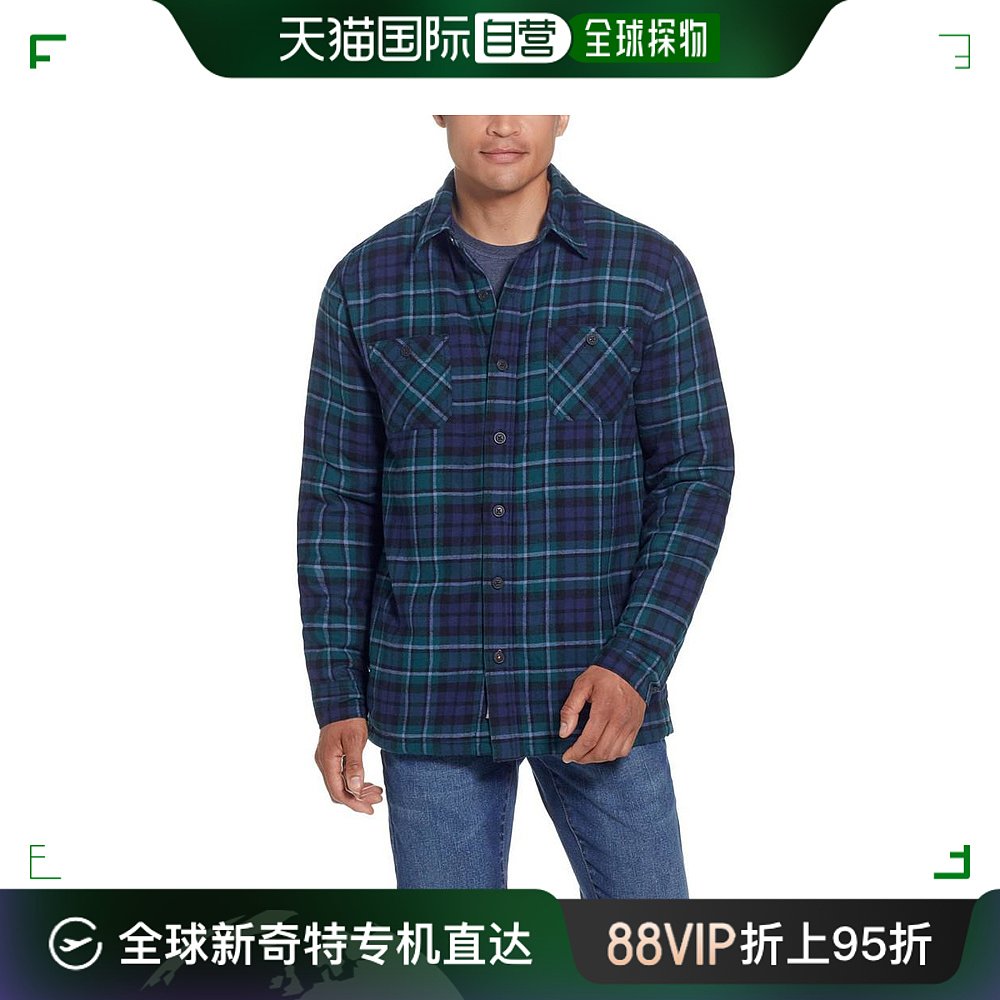 美国直邮Weatherproof Vintage男士夹克外套衬衫法兰绒-封面