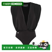 黑色 紧身衣 美国奥莱直发性感连体衣 plein无袖 自营philipp