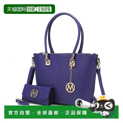 自营 mia k collectionVanessa Women's Tote Bag with Wristlet
