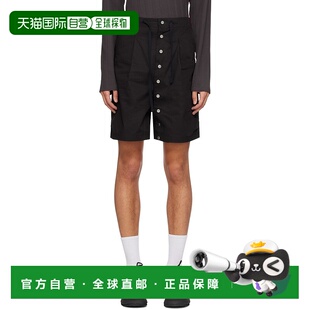 黑色按扣短裤 1h可退 男士 FFFPOSTALSERVICE FFFPS 香港直邮潮奢