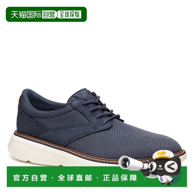 自营Johnston & Murphy Men's Colson Knit Plain Toe Lace-Up Dr