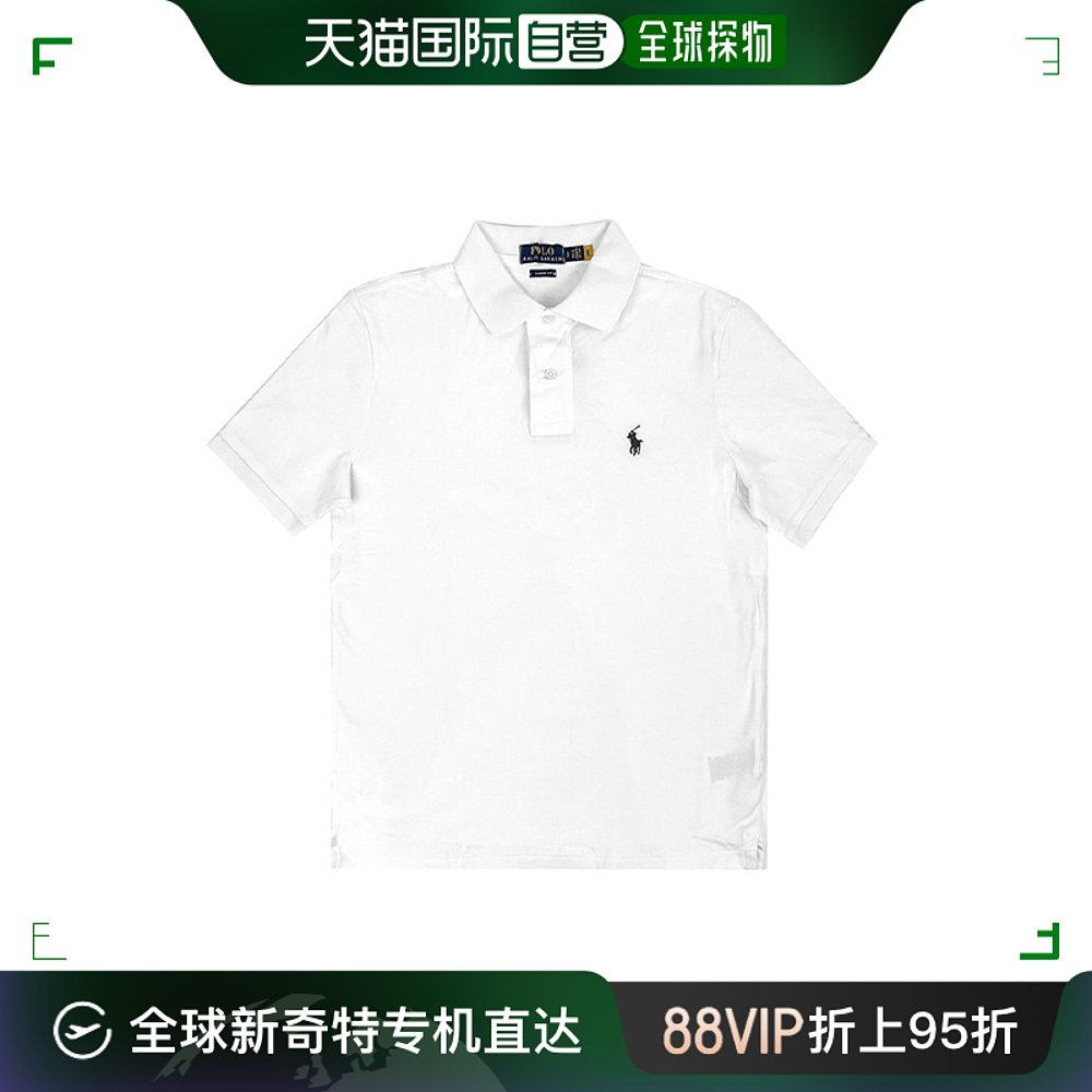 美国直邮POLO Ralph lauren拉夫 劳伦男士Polo衫白色夏季宽松