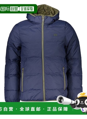 自营La Martina别致连帽男式夹克-蓝色 美国奥莱直发