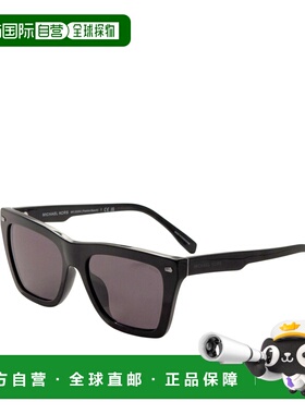 自营Michael Kors男士56mm黑色太阳眼镜-黑色 美国奥莱直发