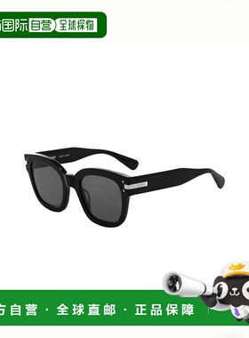 自营Amiri Classic Logo Sunglasses- Black / Black / Silver -