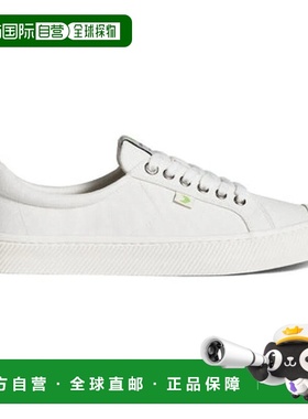 自营Cariuma OCA Low Sneakers Womens Off White Canvas Low Top