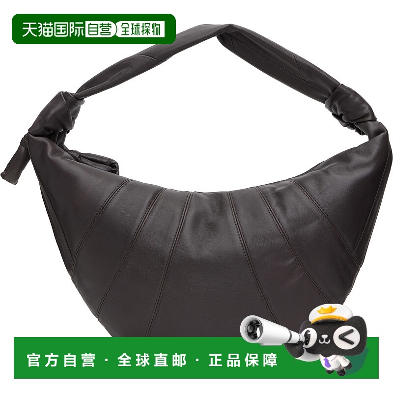 1h可退 香港直邮潮奢 Lemaire 女士 灰色 Fortune Croissant 单肩