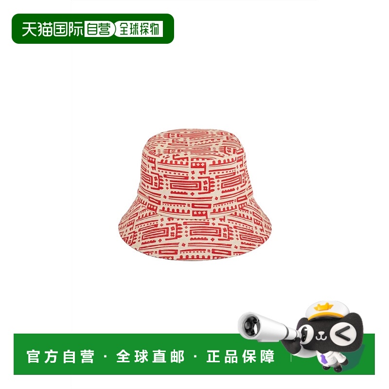 自营 lack of color玛雅红女式海岸桶帽-玛雅红 美国奥莱直发帽子