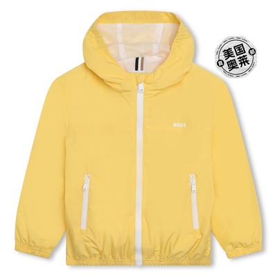 bossYellow Hooded Windbreaker - yellow 【美国奥莱】直发