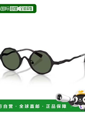 自营emporio armani0ea2166 Round Metal Frame Sunglasses with