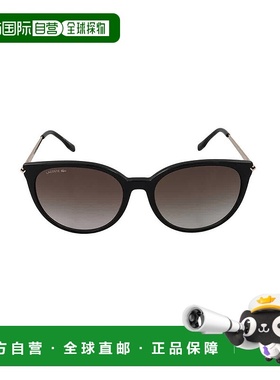 自营Lacoste Grey Gradient Oval Ladies Sunglasses L928S 001 5