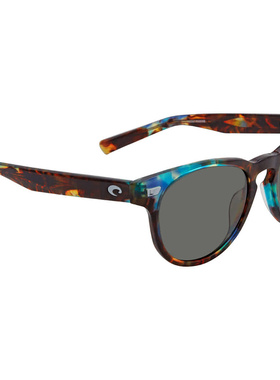 自营Costa Del Mar Grey Polarized Glass Oval Sunglasses 6S200