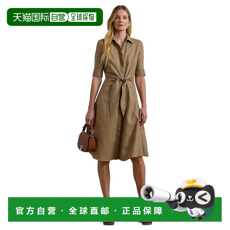 1h可退 【美国直邮】ralph lauren 女士 连衣裙衬衫裙
