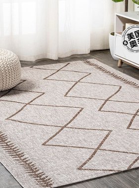 jonathan yDerya Tribal Diamond Trellis 室内/室外区域地毯 - /