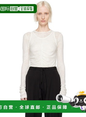 1h可退 香港直邮潮奢 BITE 女士 灰白色 Chalet T 恤 1118290001