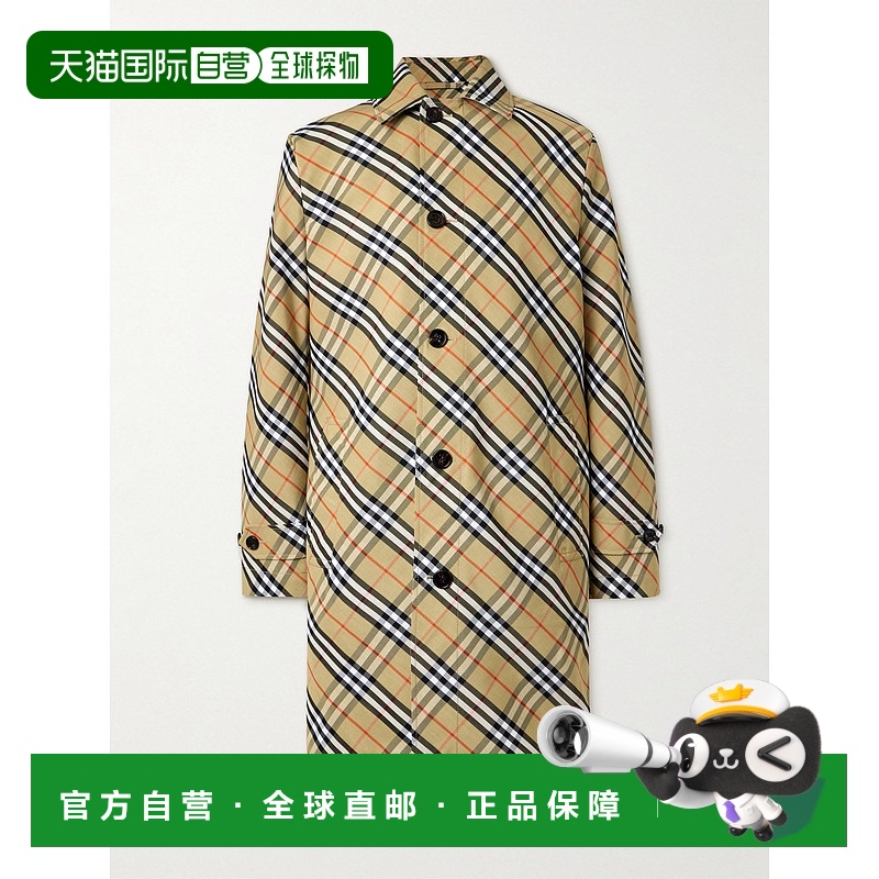 1h可退 香港直邮潮奢 Burberry 巴宝莉 男士 Vintage 格紋羈絆大