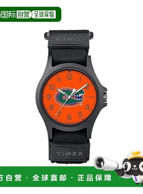 自营 Timex佛罗里达大学Gators男士手表-黑色 美国奥莱直发天美时