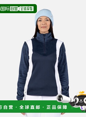 1h可退 美国直邮Rossignol女士Diretta半拉链羊毛衫（深蓝色）RLN