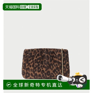 豹纹 自营 Serena豹纹编织手包 loeffler 美国奥莱直 randall女式