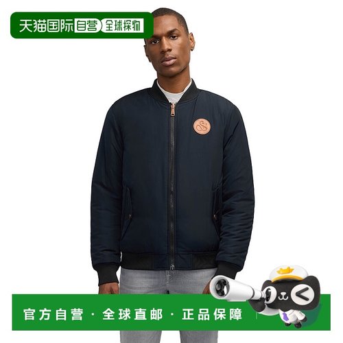 自营 scotch & sodaScotch&Soda男式Evlon双面棒球夹克-黑色 美国