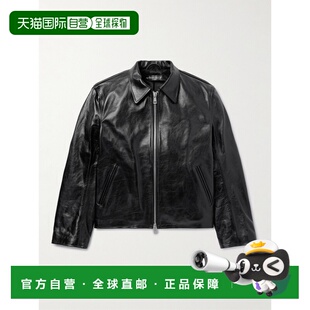 1h可退 香港直邮潮奢 Our Legacy 男士 迷你皮革宽身束腰夹克 M42