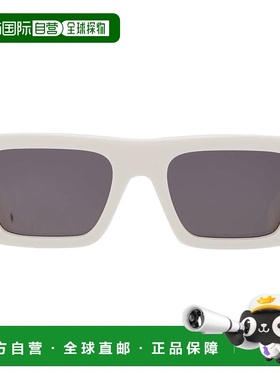 自营Off-White OREGON Dark Grey Square Unisex Sunglasses OERI