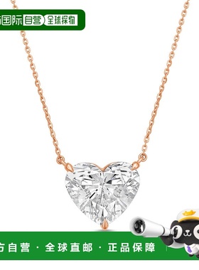 自营 diana m.14kt 1ct实验室培育钻石单体吊坠心，DEF色，VS净度