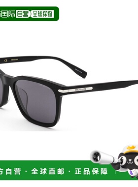 自营 Trussardi女式57毫米棕色太阳镜-黑色 美国奥莱直发