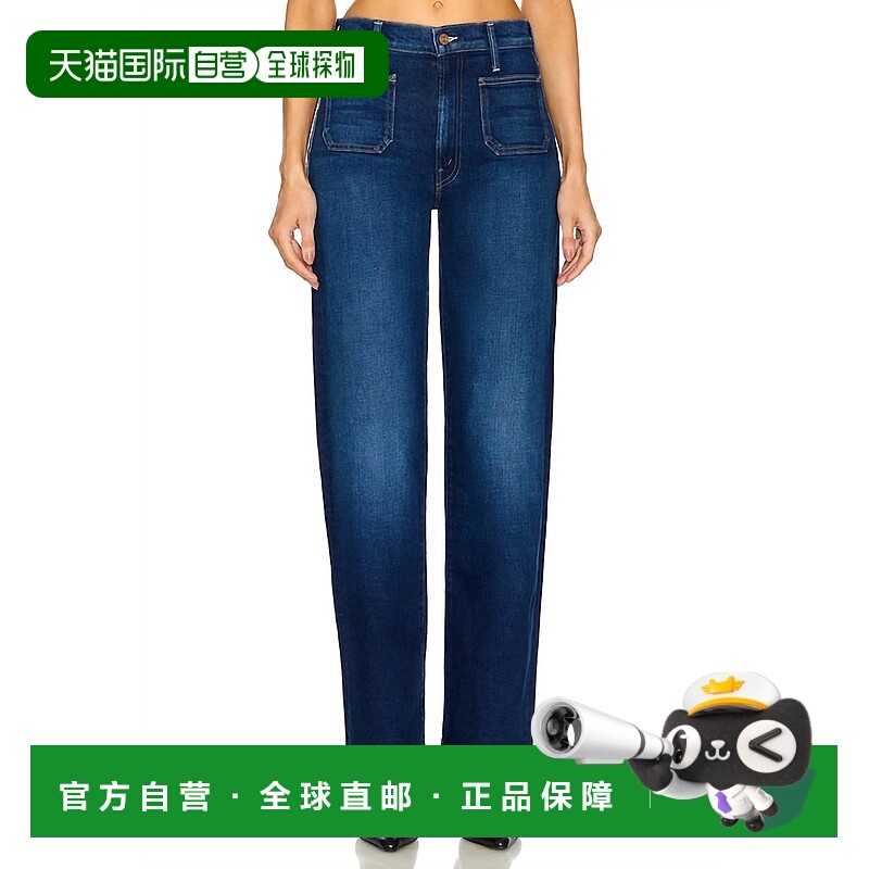 自营motherLil Patch Pocket Rambler Zip Jeans In These Boots