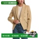 tan 自营Barbour 美国奥莱直发外套 Blend Blazer Darly Wool