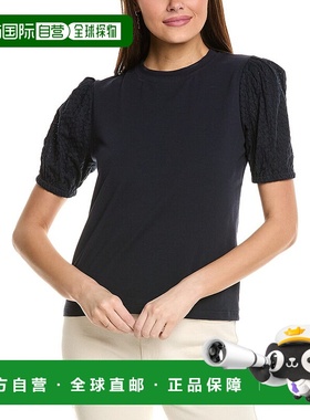 自营 sara campbell莎拉 坎贝尔罗宾上衣-蓝色 美国奥莱直发女装