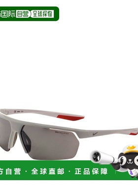 自营Nike Men's 71 mm White Sunglasses - white 美国奥莱直发