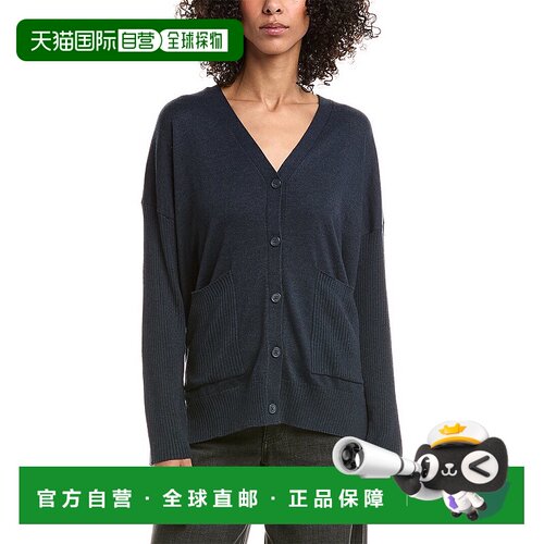 自营Splendid Rib Mix Cardigan - Blue 开衫美国奥莱直发