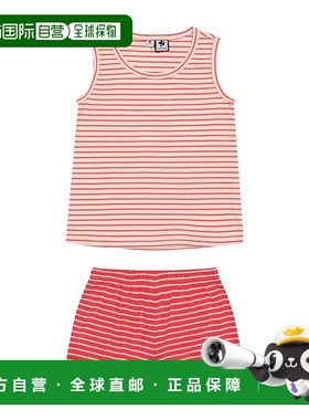 自营 Busy Bees Remy 2 件套背心和灯笼裤套装 - 红色 美国奥莱直