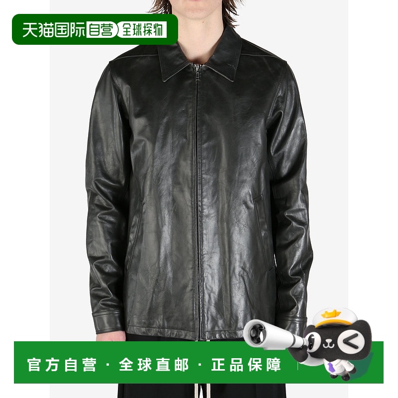 美国直邮RICK OWENS - Men Giacca In Pelle Brad Jacket夹克