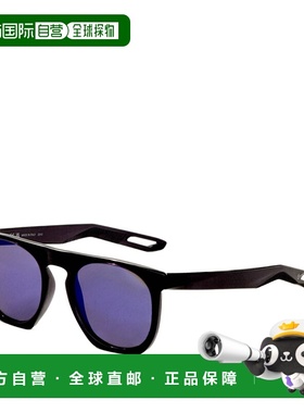 自营Nike Men's 52 mm Black Sunglasses - obdsidian 美国奥莱直