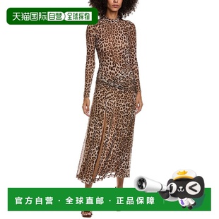 Lea tan Mesh Dress 美国奥莱直发连衣裙 Midi 自营Bardot