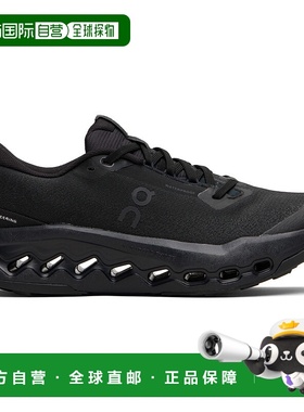 1h可退 香港直邮潮奢 On 男士 黑色 Cloudsurfer Trail 2 Waterpr