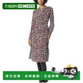 Equipment Thea 真丝中长连衣裙 自营 红色 美国奥莱直发