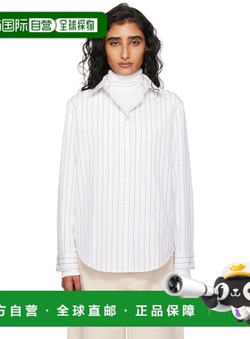 1h可退 香港直邮潮奢 MaxMara 麦斯玛拉 女士 白色 & 海军蓝 Effi