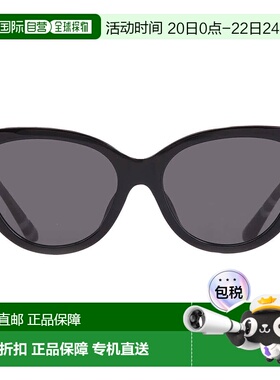 自营Burberry Dark Grey Butterfly Ladies Sunglasses BE4457F 4