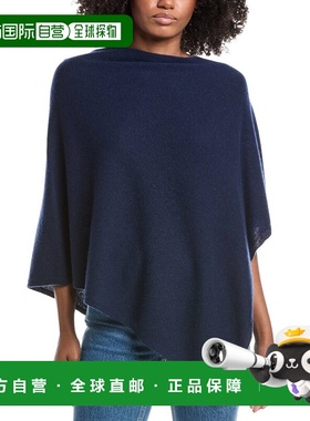 自营forteforteForte Cashmere Contrast Trim Cashmere Poncho -