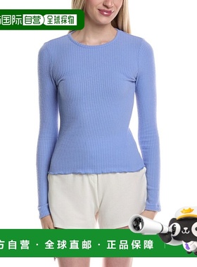 自营PJ Salvage Reloved Rib Top - blue 美国奥莱直发
