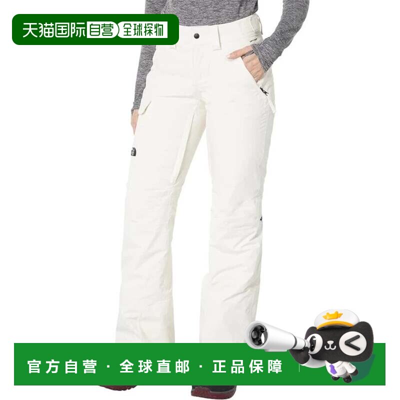 自营男士The North Face自由雪裤白色绝缘防水KFC514-白色 美国奥