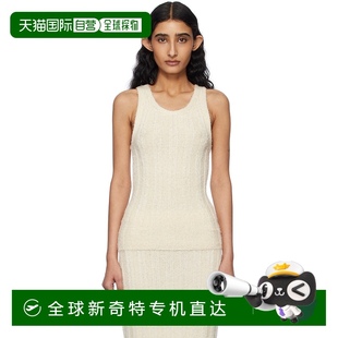 KHAITE 灰白色 香港直邮潮奢 女士 9744309针织 Lena 背心