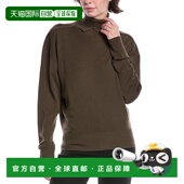 自营Burberry羊毛毛衣 美国奥莱直发博柏利高领 棕色