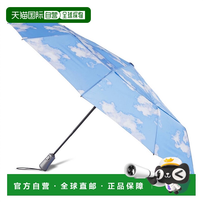 自营totesWomen's Automatic Windproof Ultimate Compact Umbrel