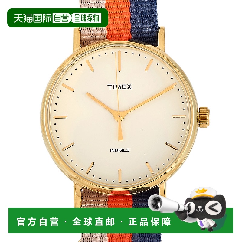 自营 Timex Fairfield Cream 表盘手表 TW2P91600 多 美国奥莱直